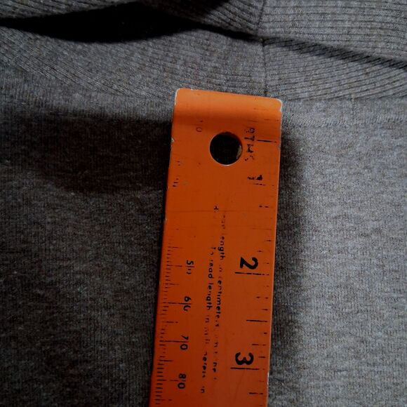 Banana Republic Womens Size S Shawl Neck Brown 2 Button Sweater Kangaroo Pocket - Picture 11 of 13